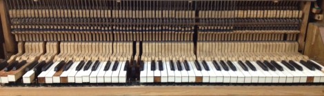 The Bass Piano: video of an improvisation on a de-tuned piano
